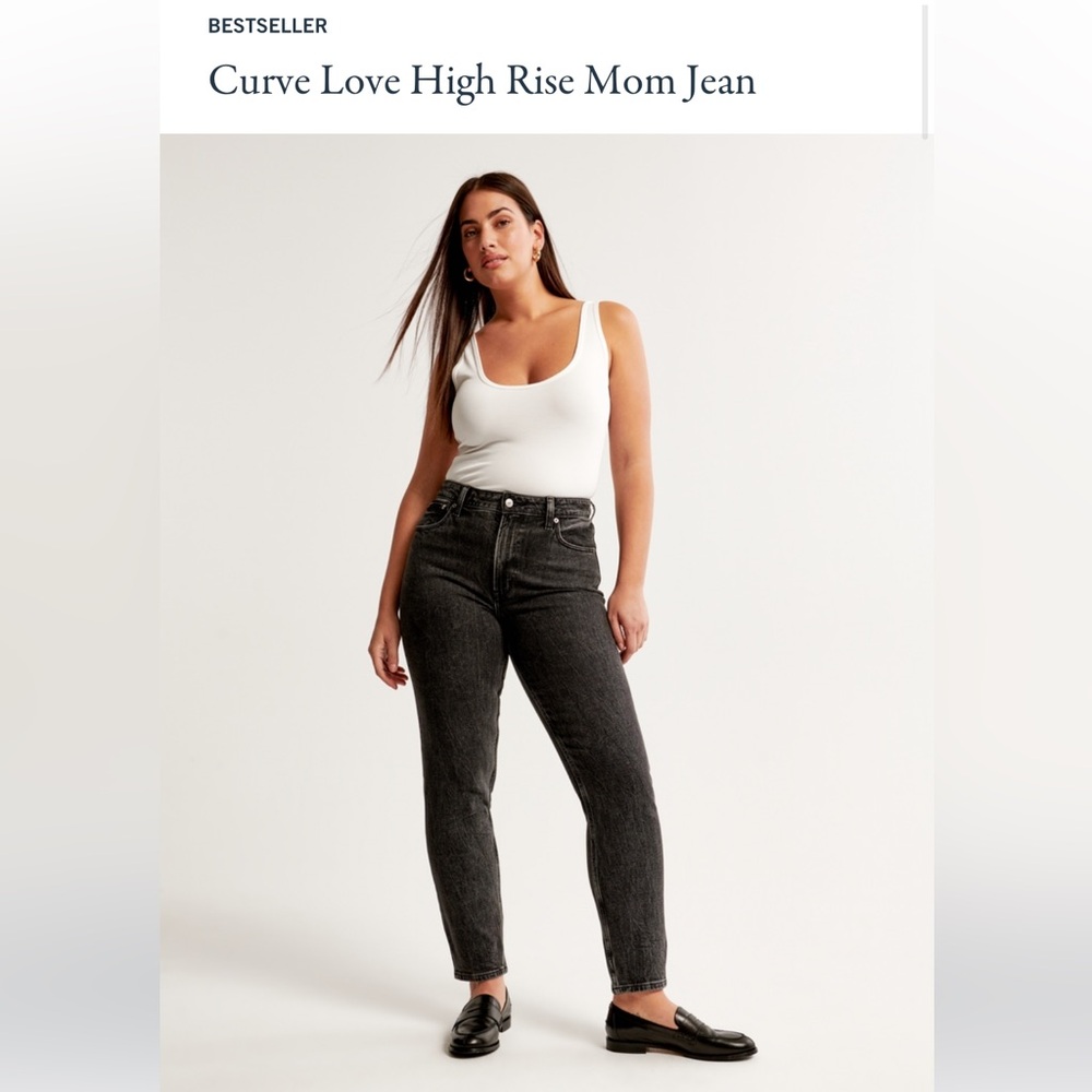 Abercrombie Curve Love Mom Jeans